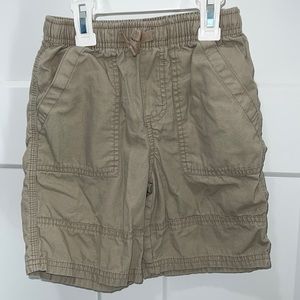 Boys khaki shorts